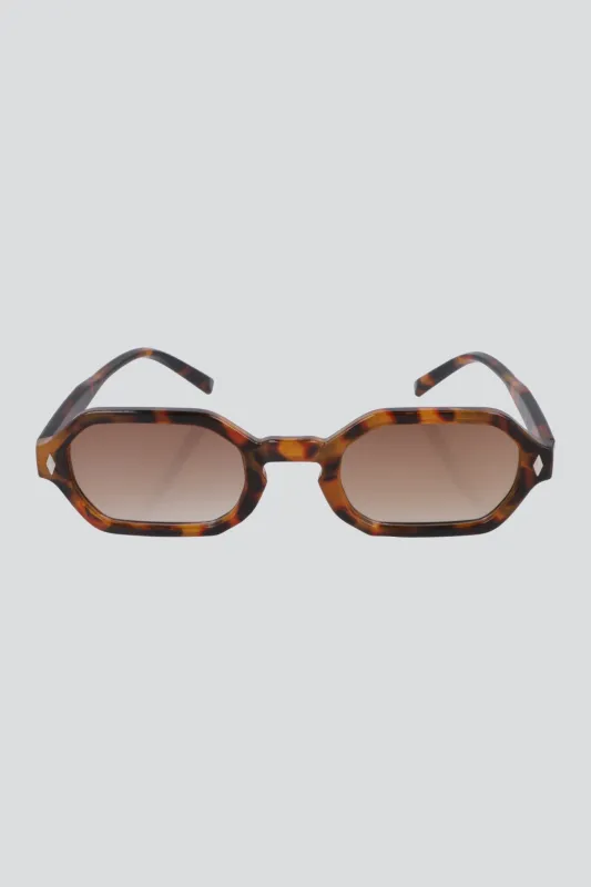 Lentes rectangulares acetato mica clara made by Shasa