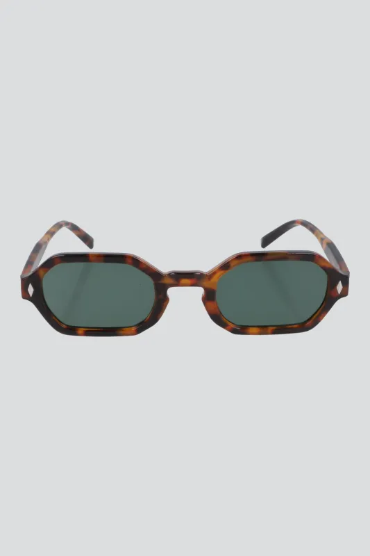 Lentes rectangulares acetato mica clara made by Shasa