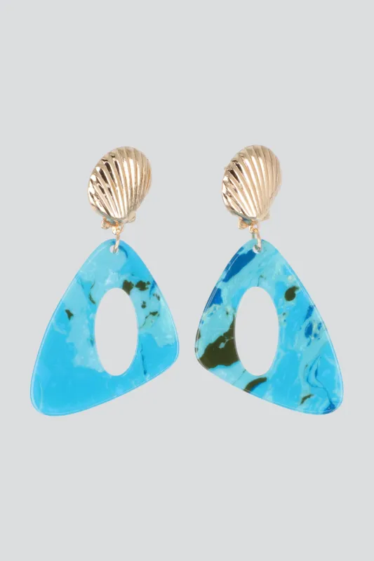 Aretes conchita forma color made by Shasa