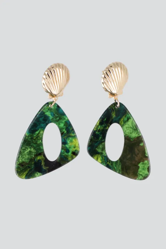 Aretes conchita forma color made by Shasa