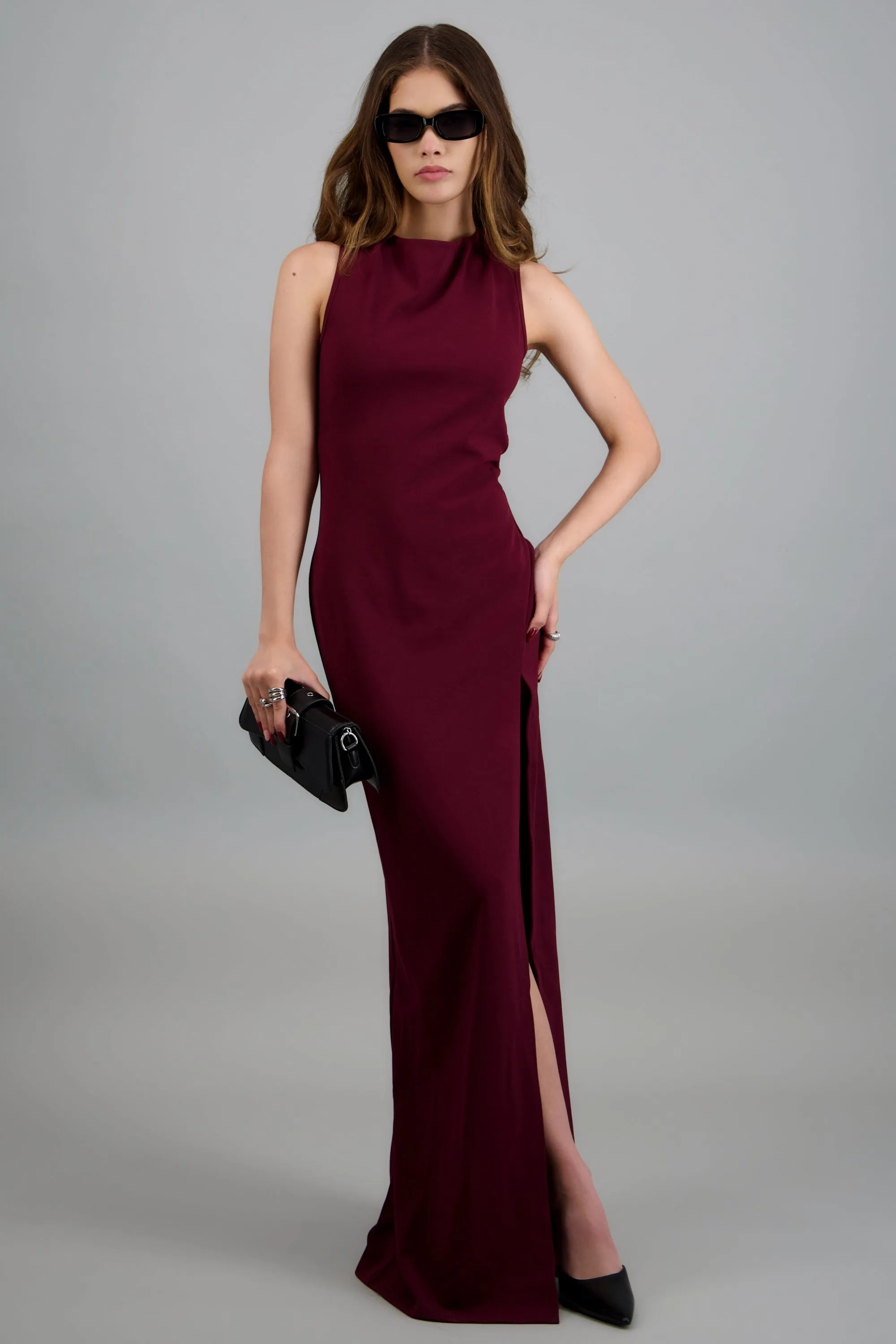 Vestido maxi espalda cruzada sold by Shasa product image thumbnail 3
