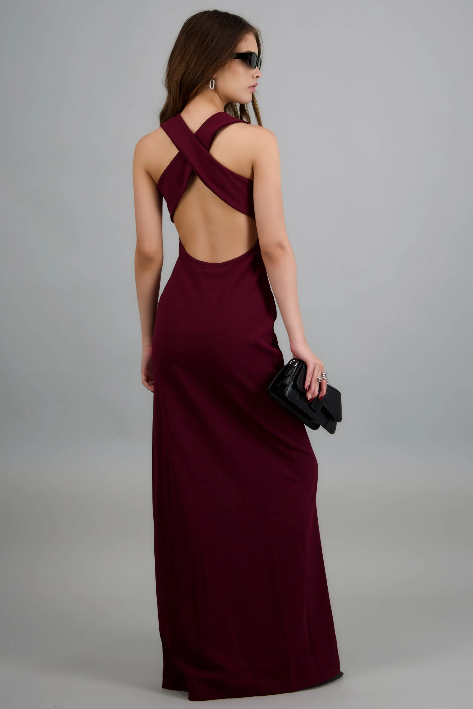 Vestido maxi espalda cruzada sold by Shasa product image thumbnail 4