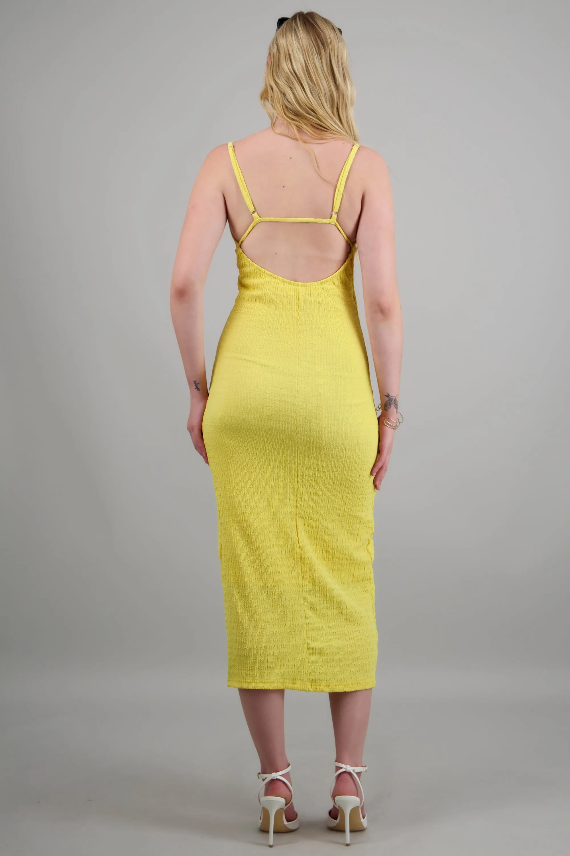 Vestido maxi tirantes bodycon textura sold by Shasa product image thumbnail 4
