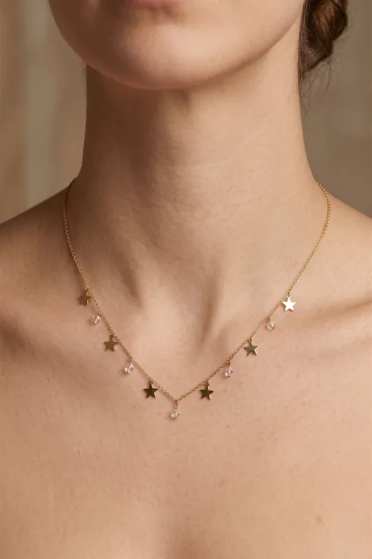 COLLAR ESTRELLITAS PQ made by Shasa