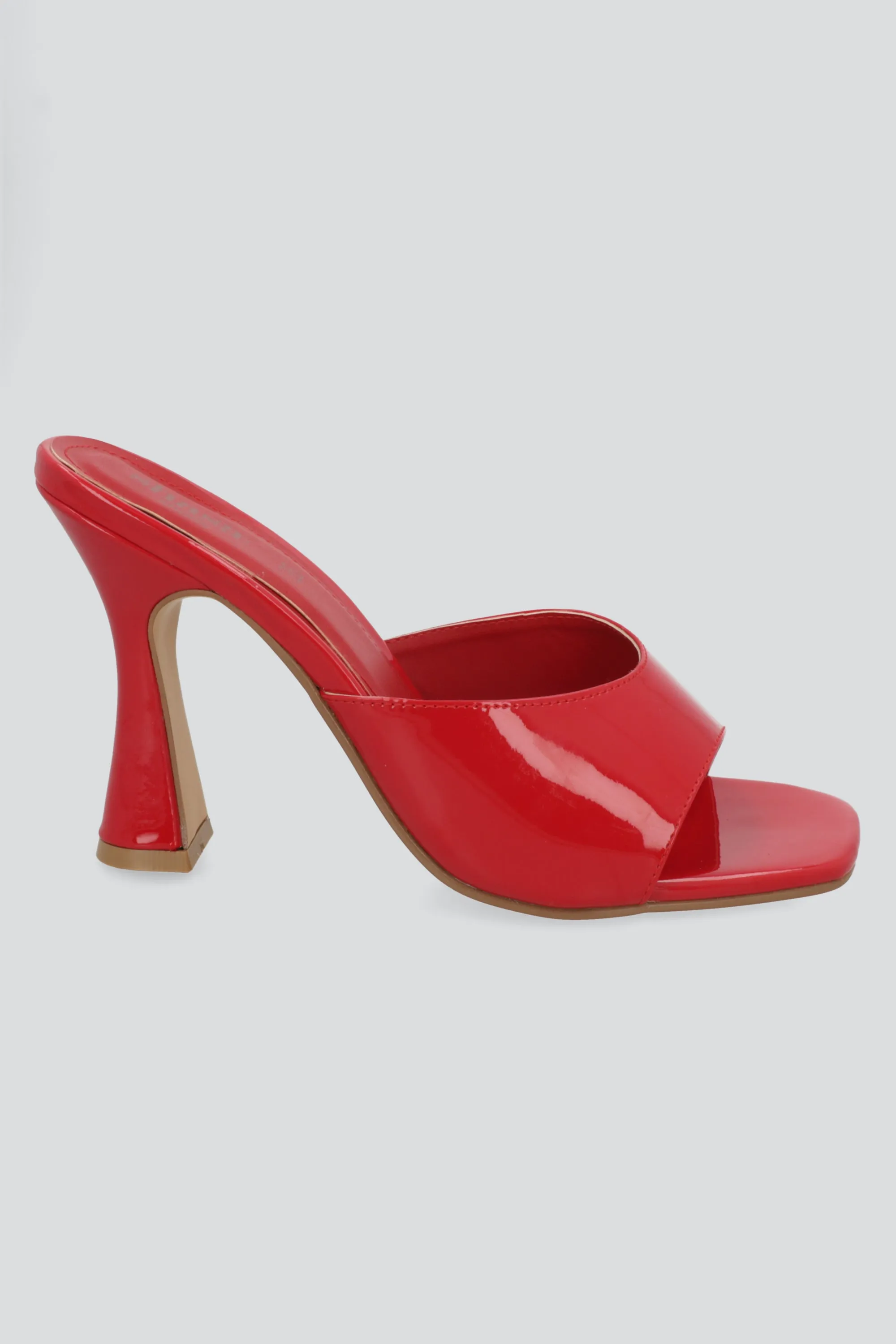Tacon pep toe charol sold by Shasa