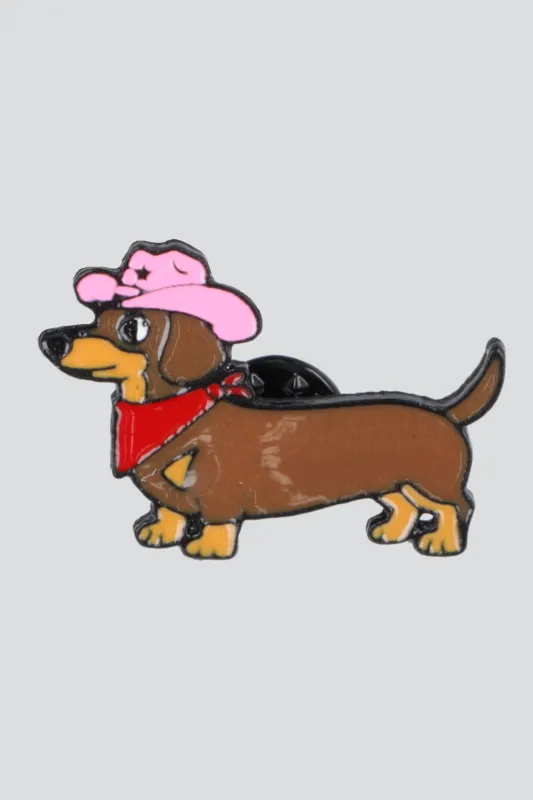Pin perro salchicha vaquero made by Shasa