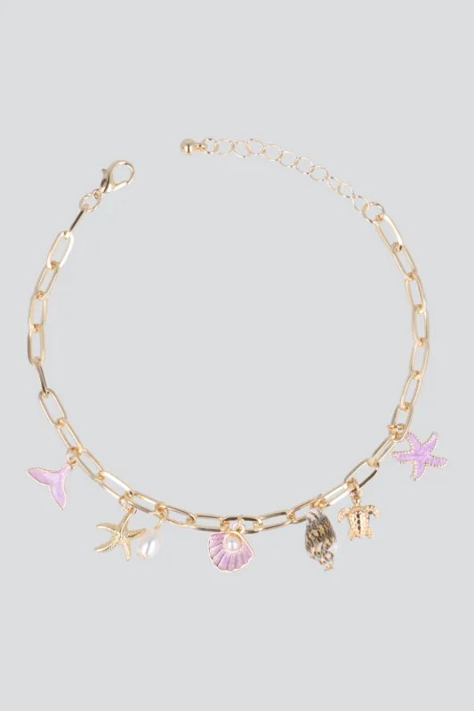 ANKLET CADENA MAR made by Shasa