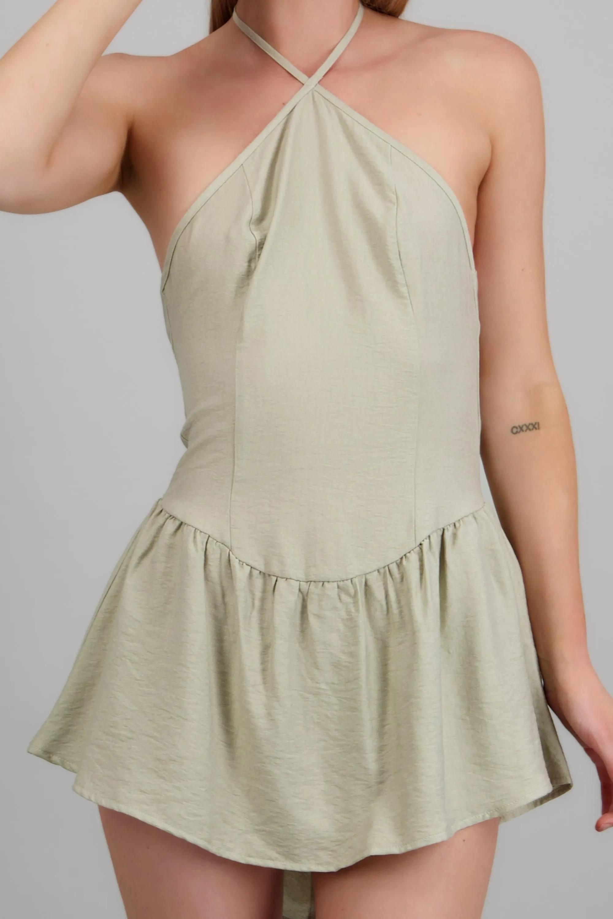 Vestido halter detalle olan sold by Shasa product image thumbnail 5