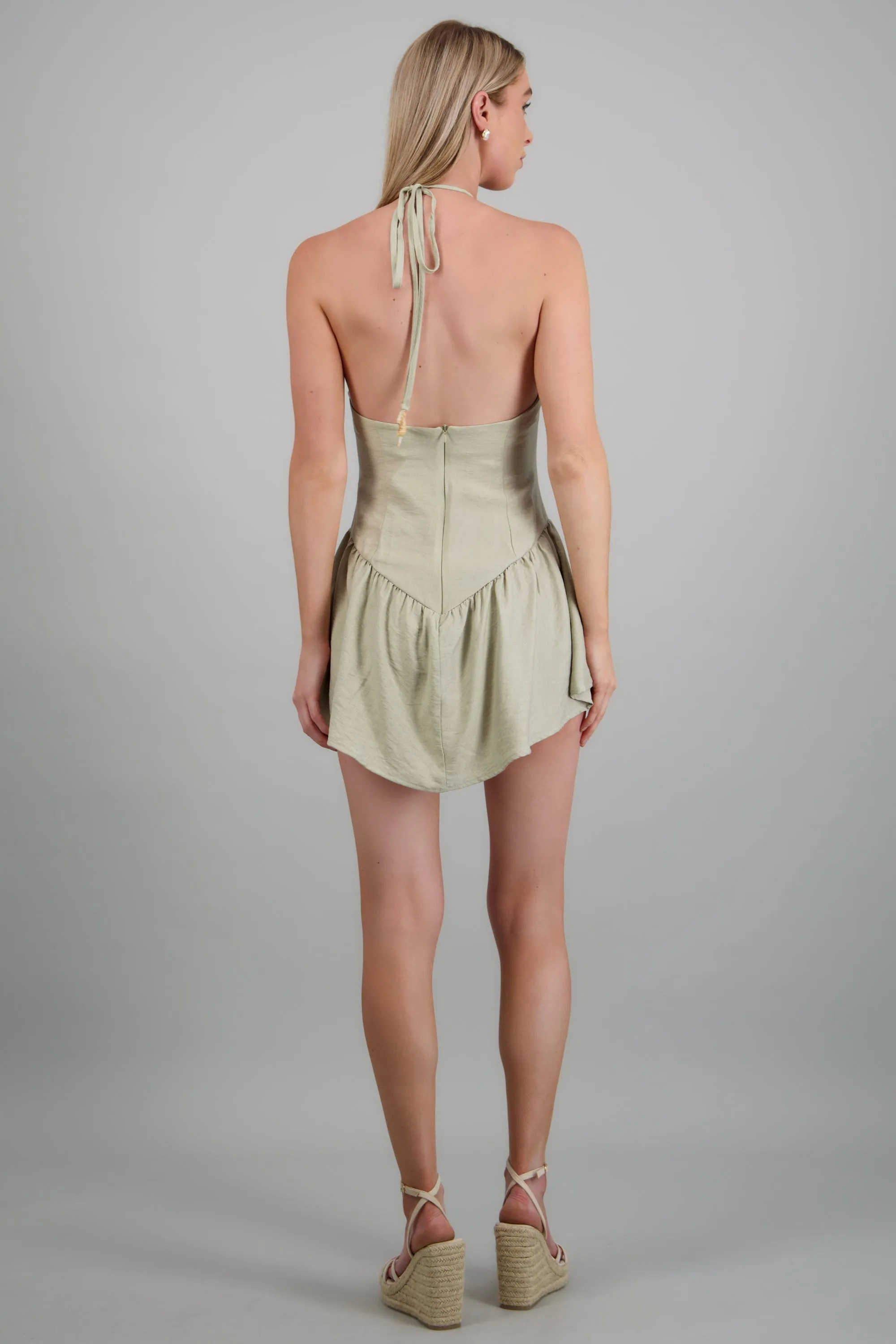 Vestido halter detalle olan sold by Shasa product image thumbnail 4