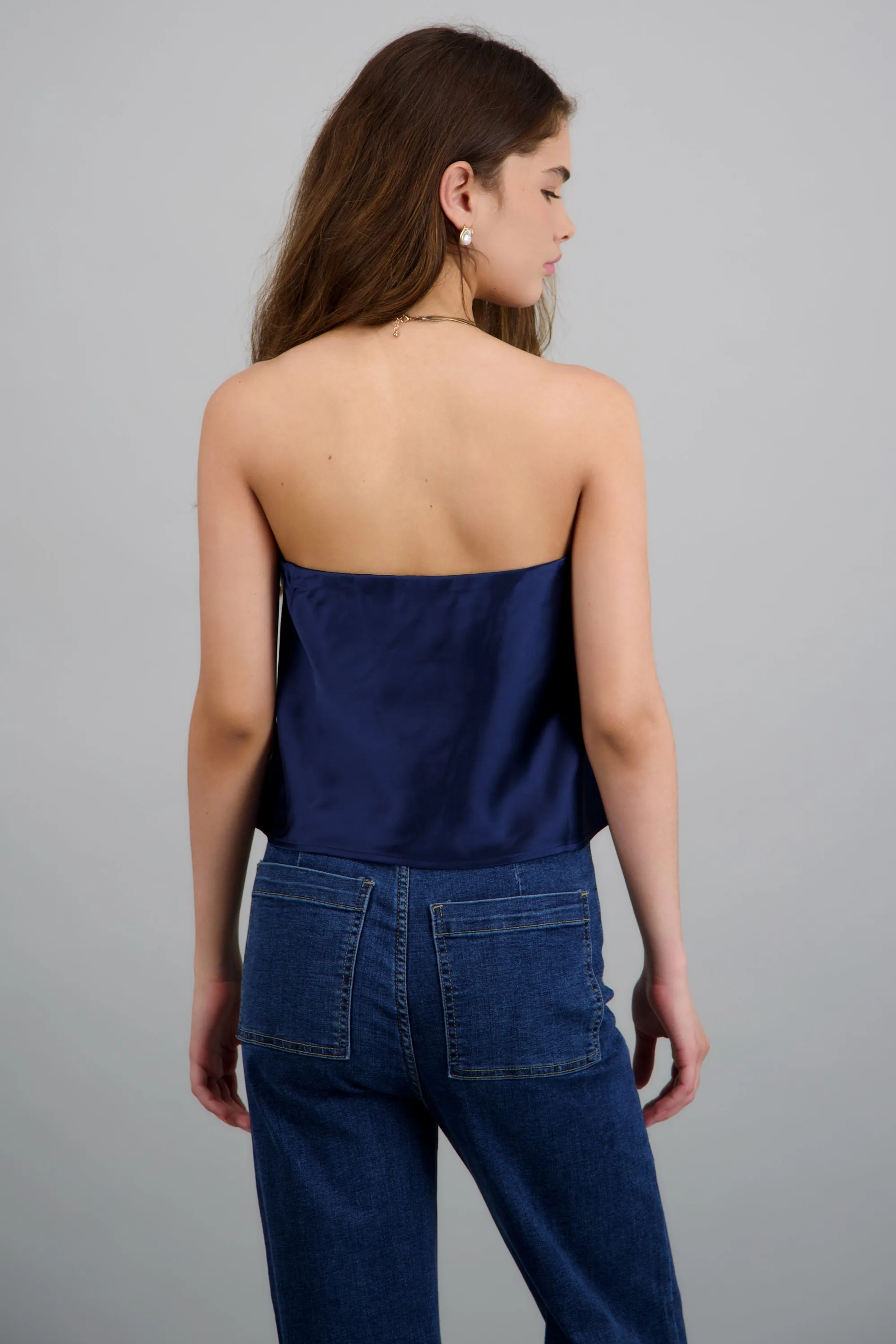 Top strapless satin sold by Shasa product image thumbnail 4