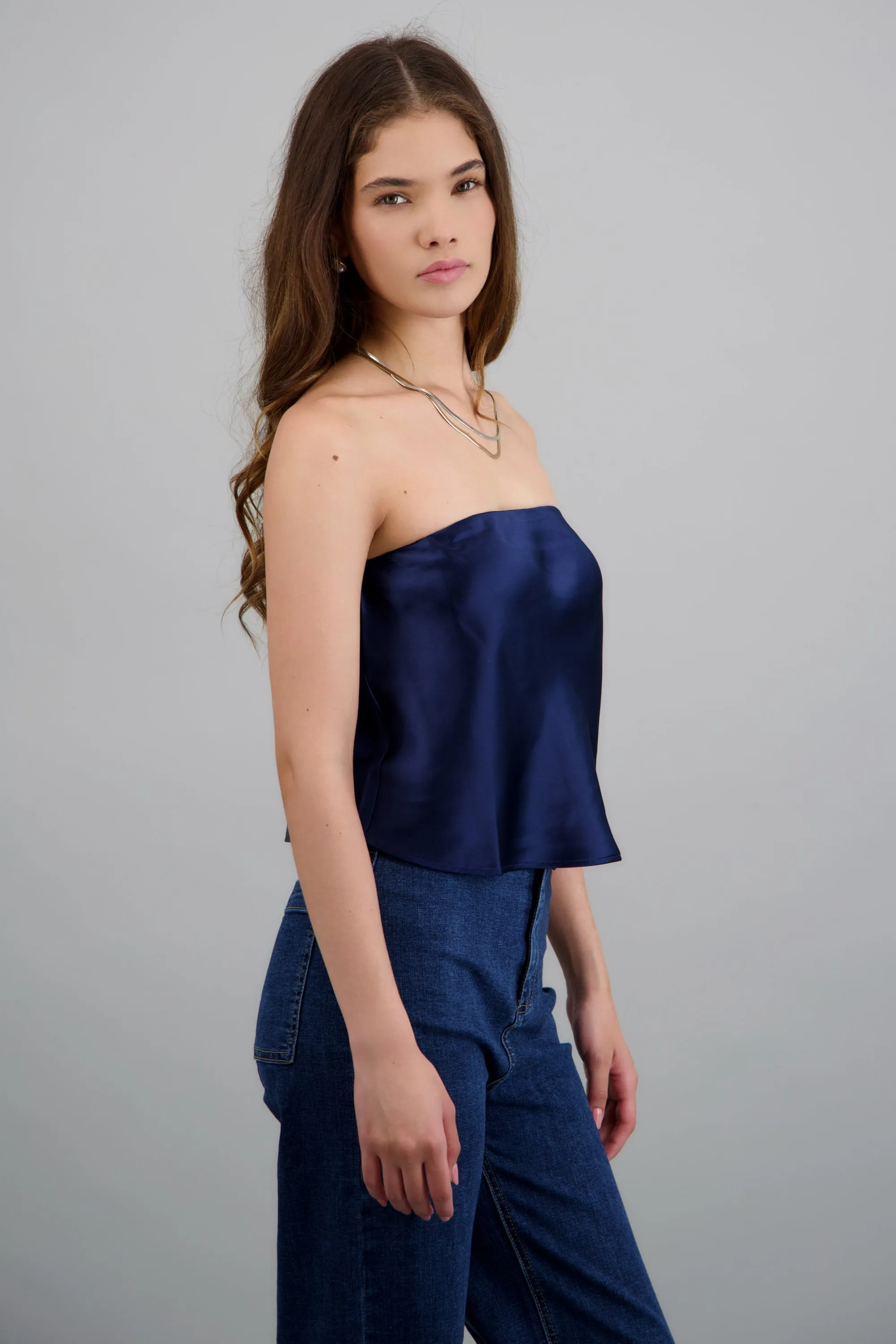 Top strapless satin sold by Shasa product image thumbnail 2