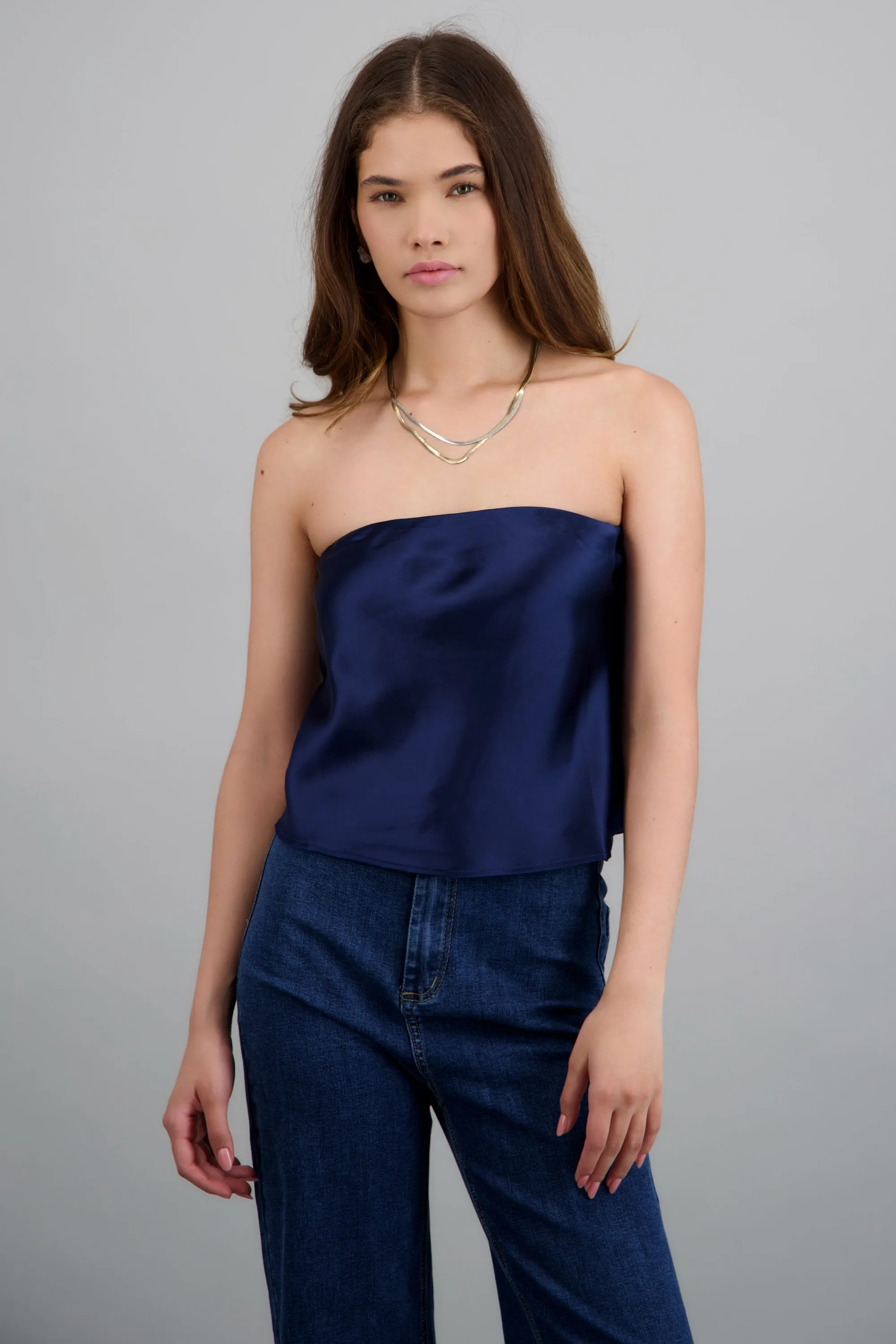 Top strapless satin sold by Shasa product image thumbnail 3