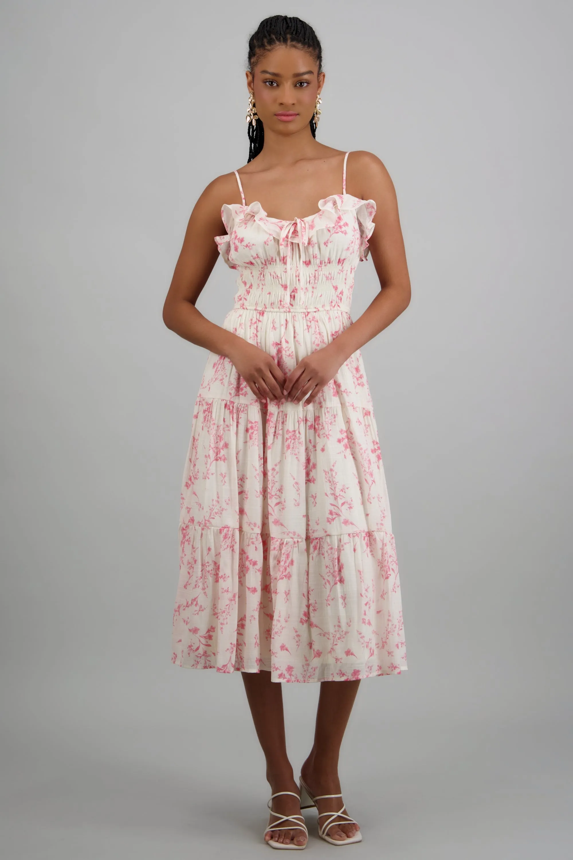 Vestido estampado flores tirantes sold by Shasa product image thumbnail 3