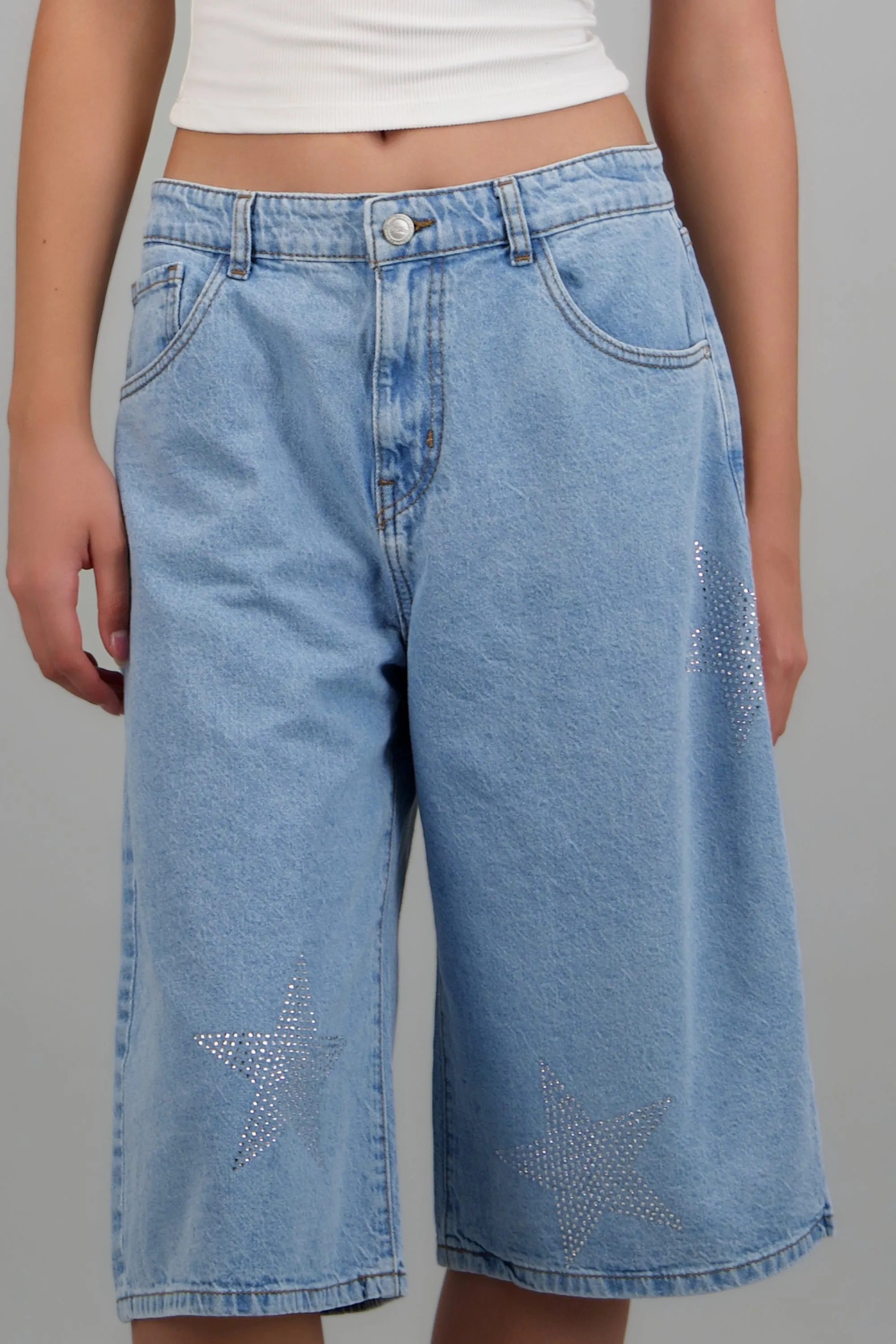 Bermuda denim estrellas brillos sold by Shasa product image thumbnail 5
