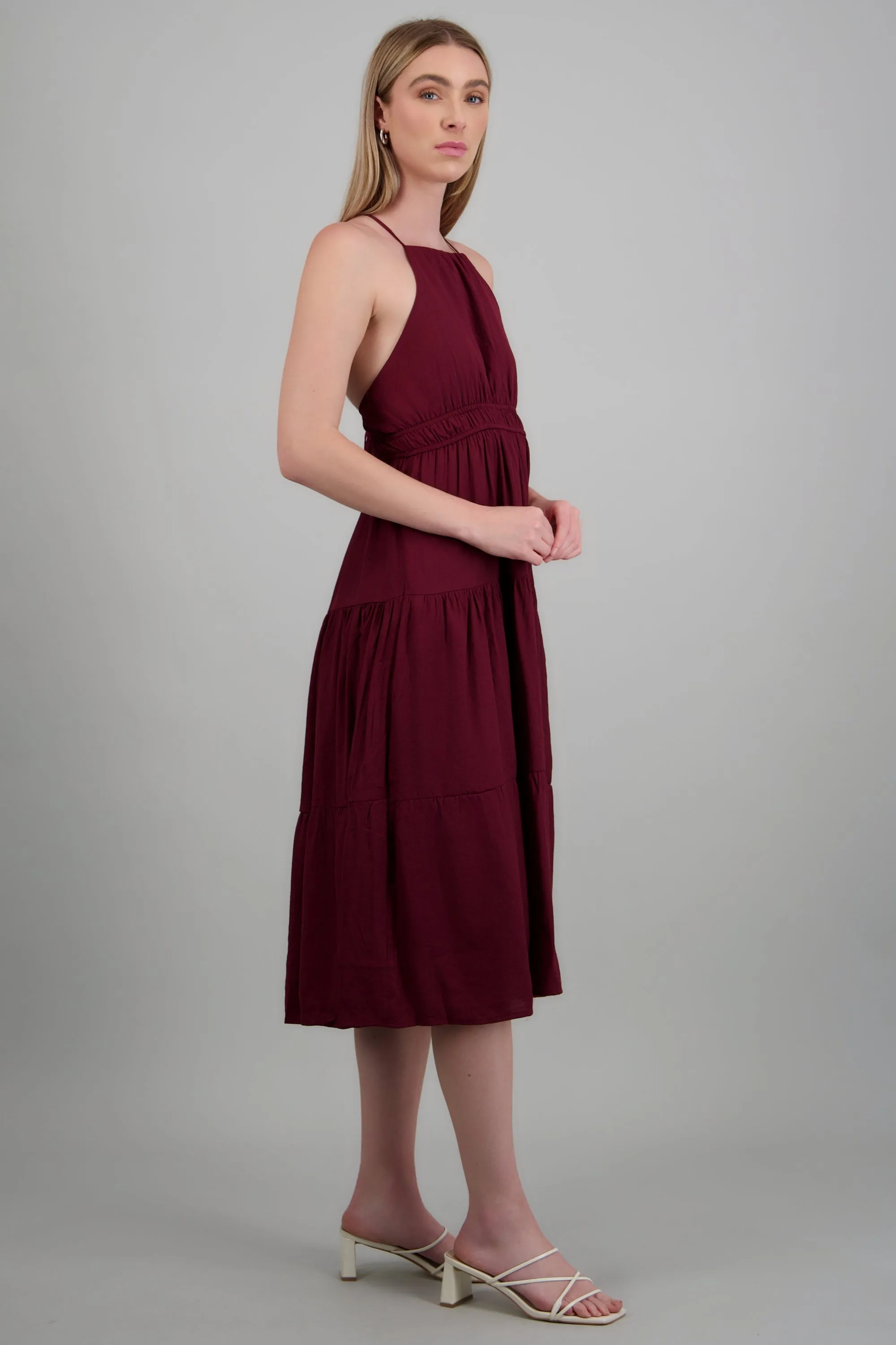 Vestido maxi liso sold by Shasa product image thumbnail 3