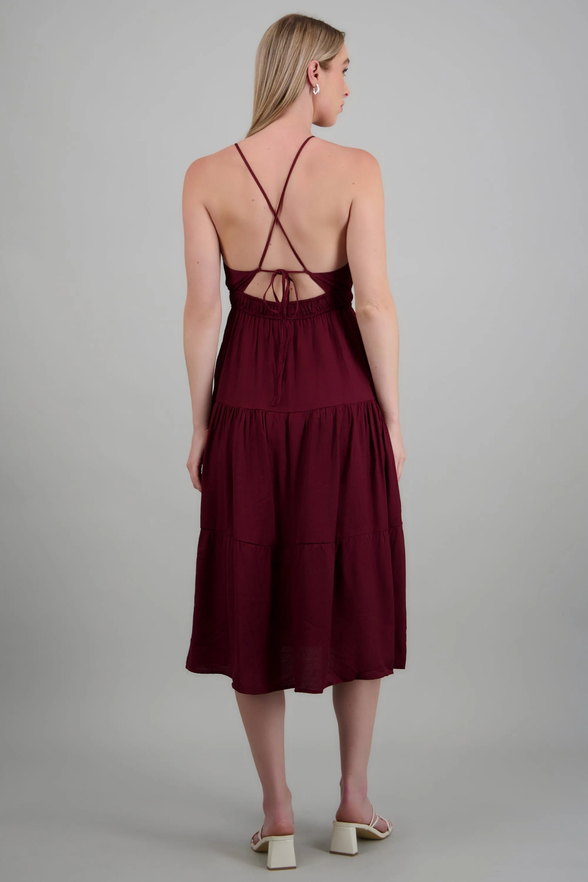 Vestido maxi liso sold by Shasa product image thumbnail 4