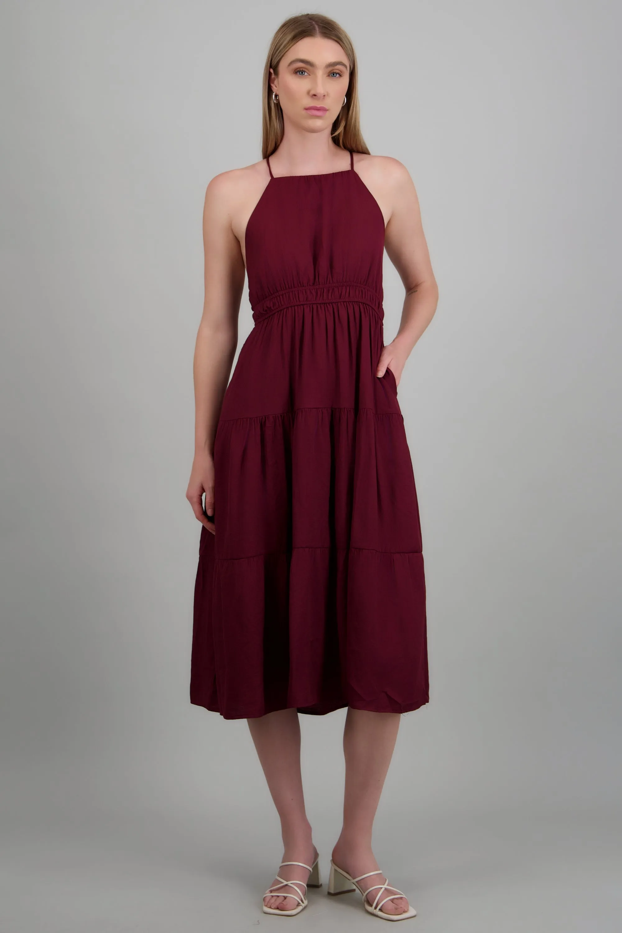 Vestido maxi liso sold by Shasa product image thumbnail 2