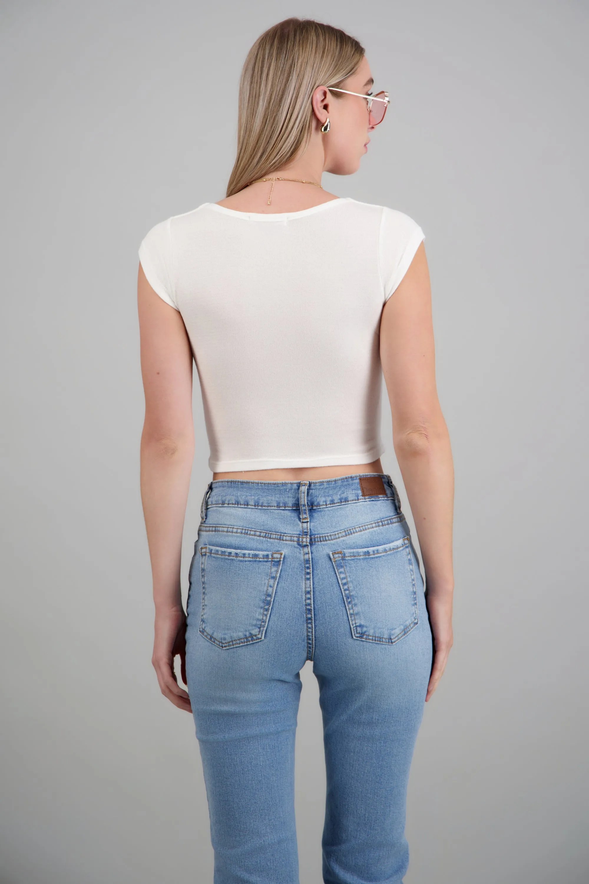 Top escote cuadrado tejido sold by Shasa product image thumbnail 4