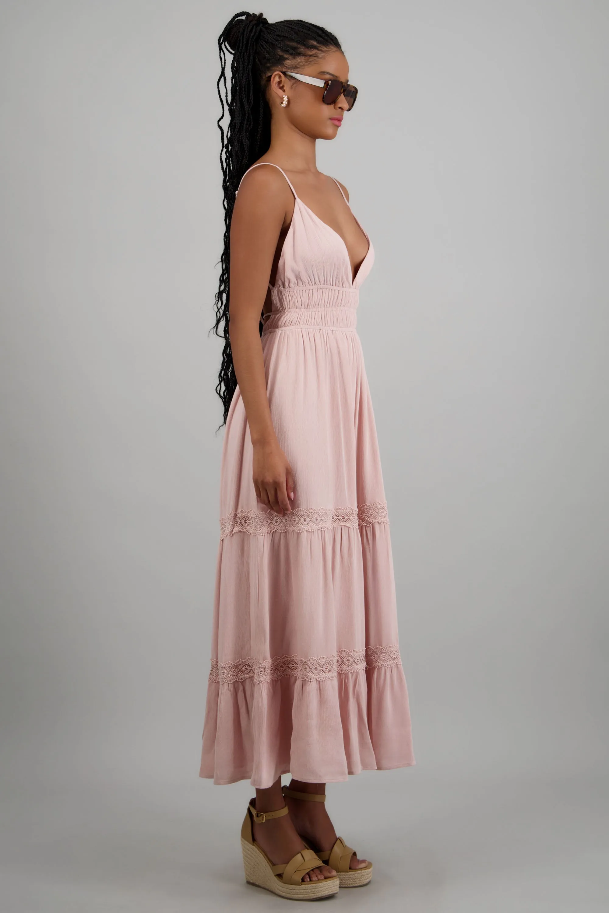 Vestido liso maxi sold by Shasa product image thumbnail 3
