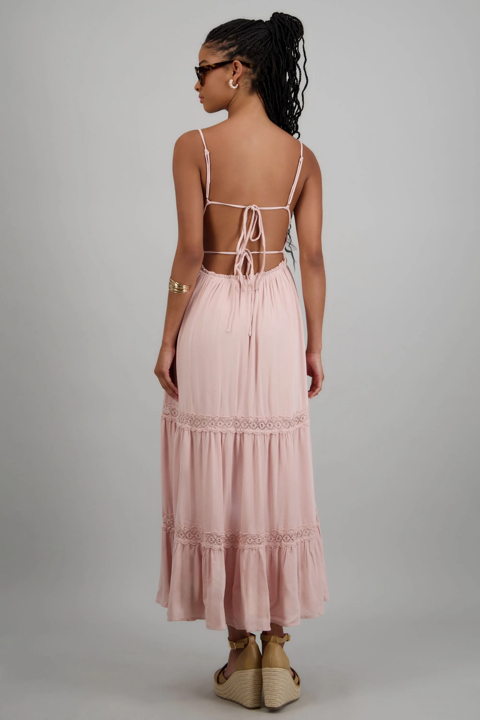 Vestido liso maxi sold by Shasa product image thumbnail 4