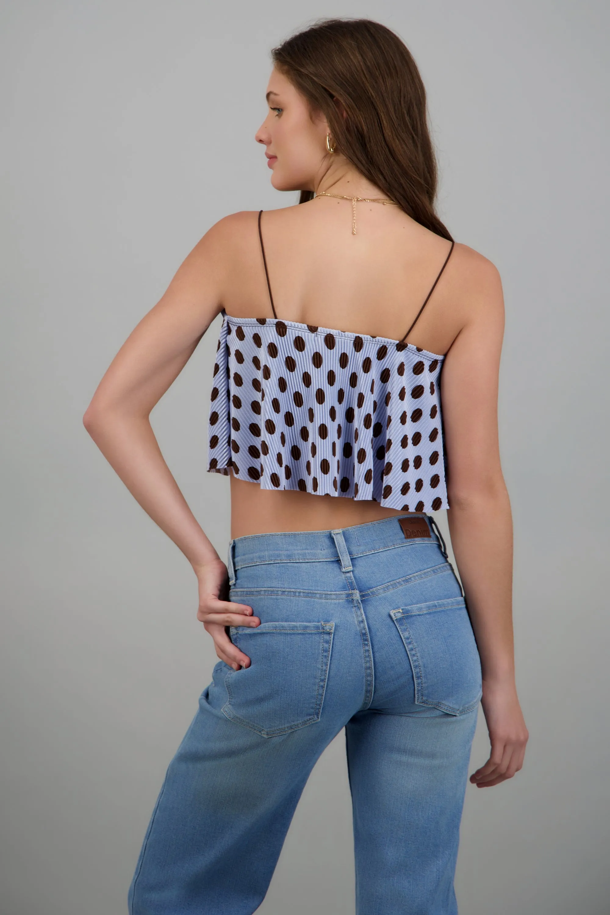 Top amplio de tirantes polka dots sold by Shasa product image thumbnail 4