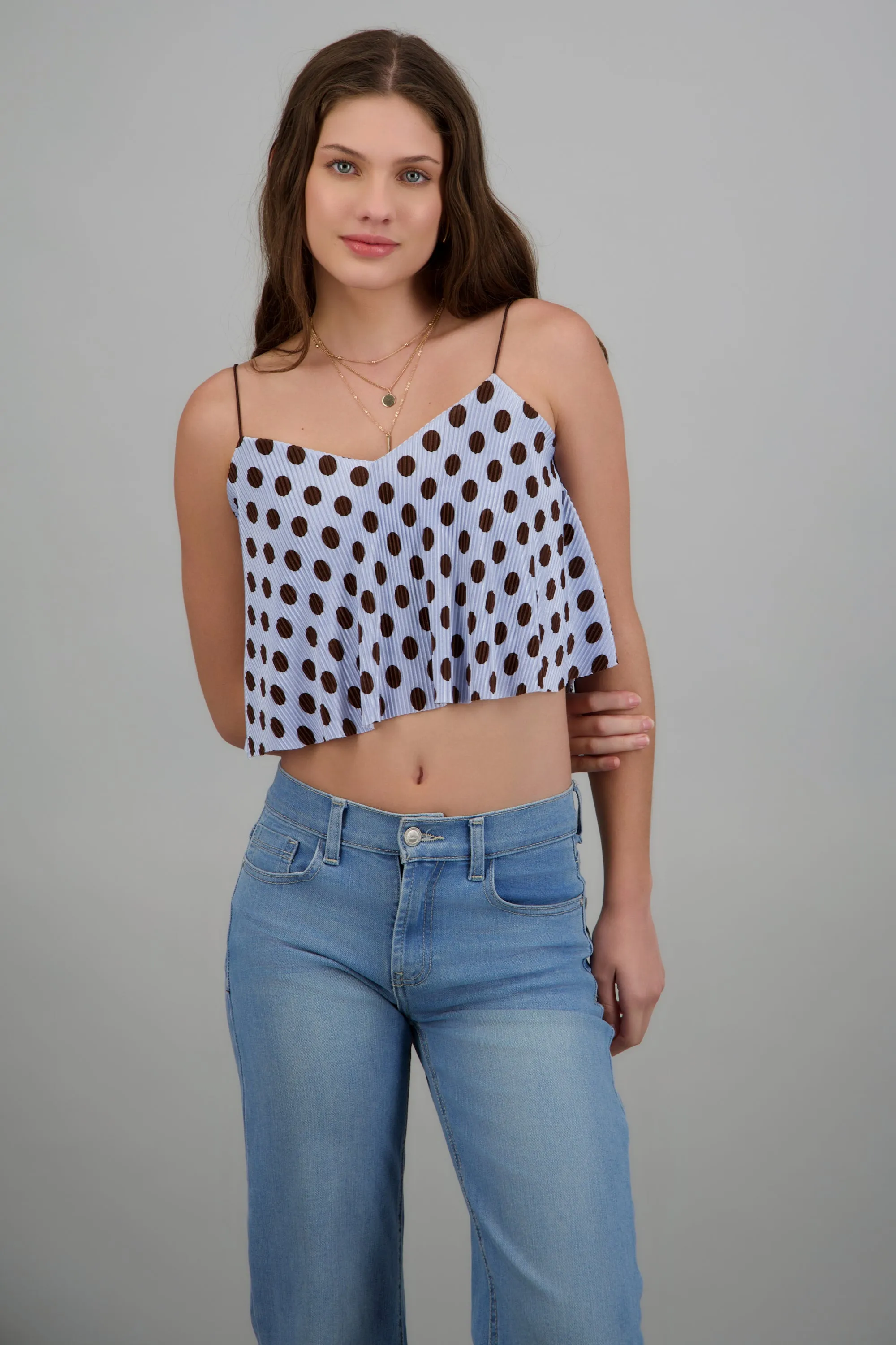 Top amplio de tirantes polka dots sold by Shasa