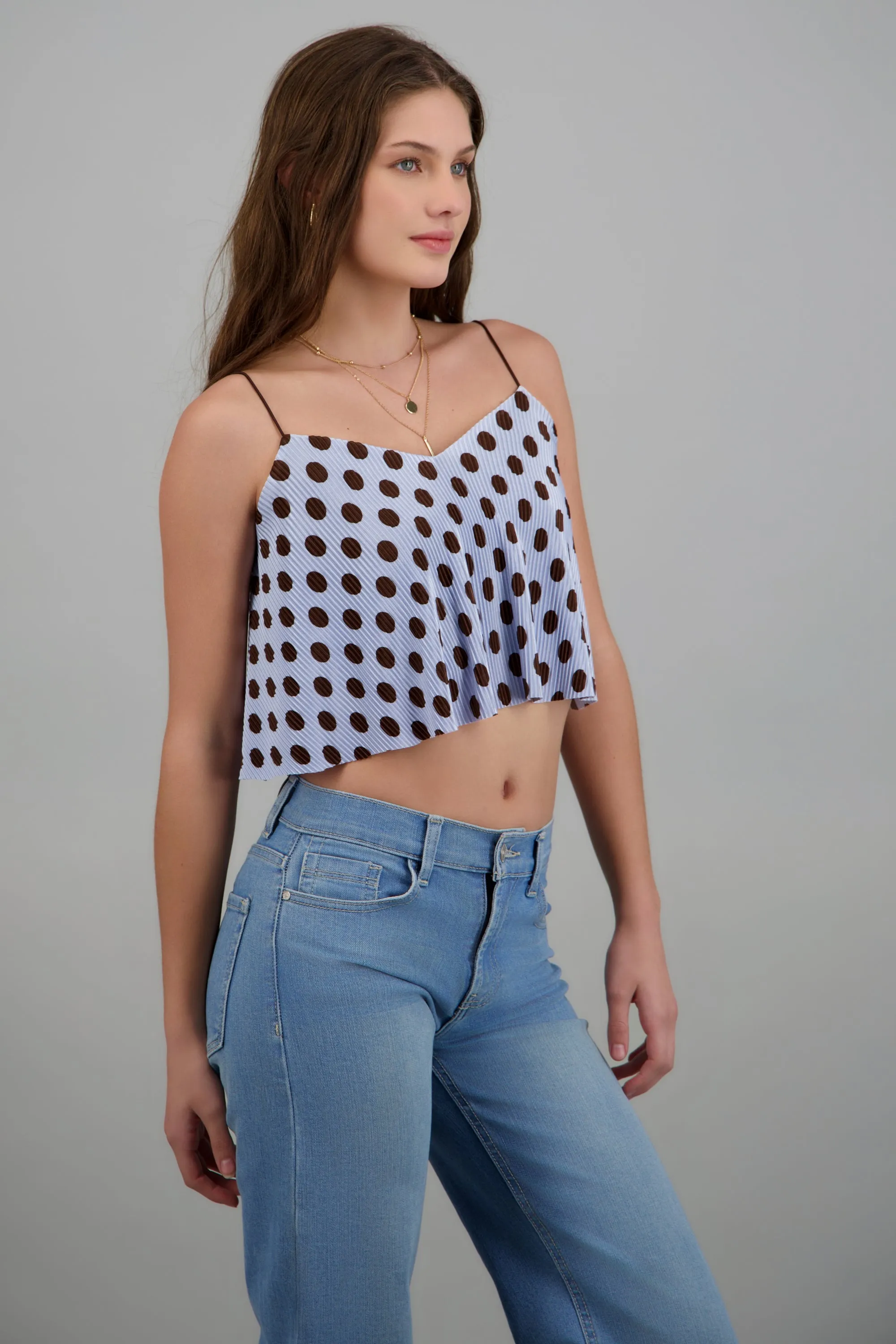Top amplio de tirantes polka dots sold by Shasa product image thumbnail 3