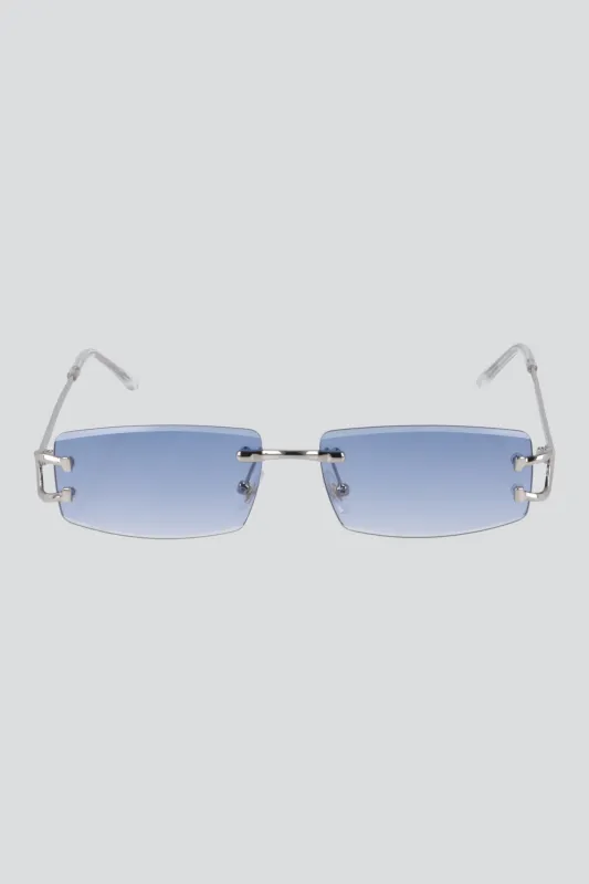 Lentes rimless rectangulares made by Shasa