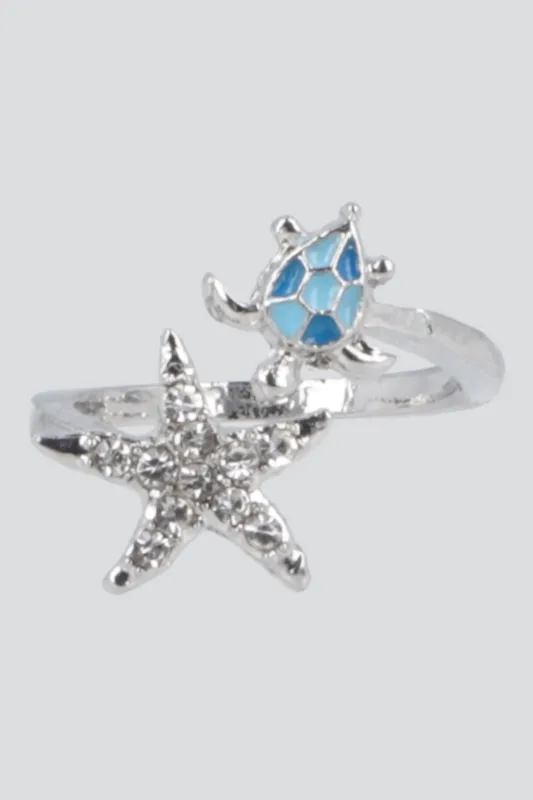ANILLO TORTUGA ESTRELLA made by Shasa
