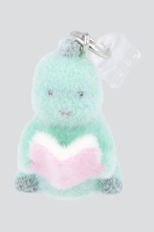 Charm cel tipo c dino leyendo made by Shasa