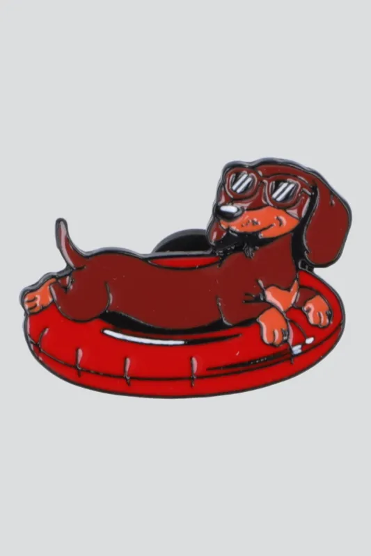 Pin perrito en dona made by Shasa