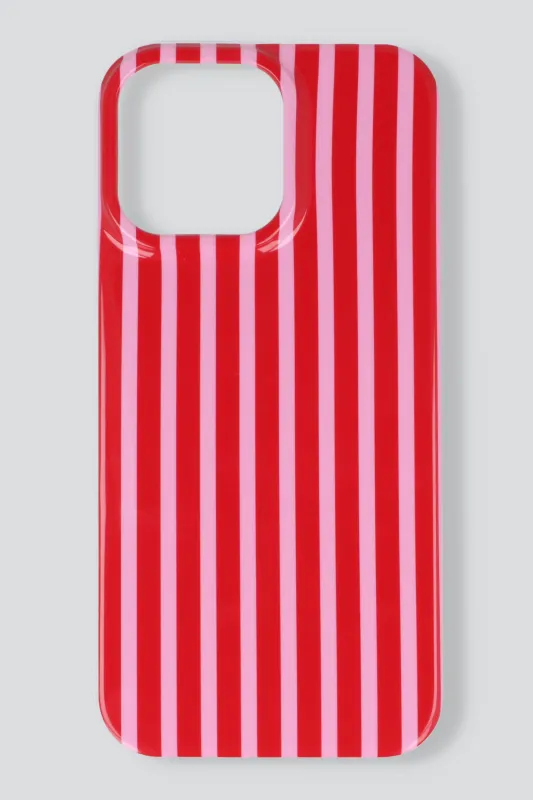 Funda iph 16 pro max rayas simples made by Shasa
