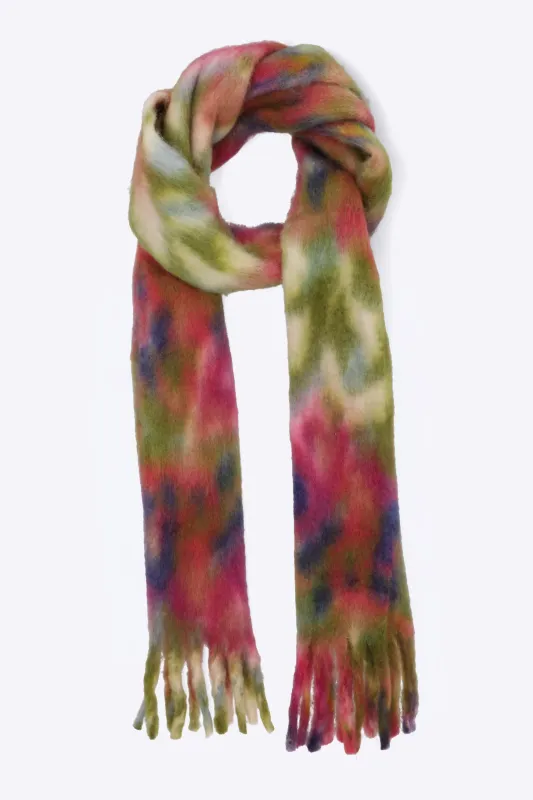 Bufanda suave tie-dye made by Shasa