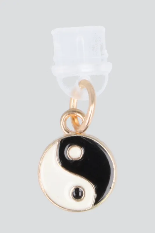 Cel charm ying yang tipo c made by Shasa