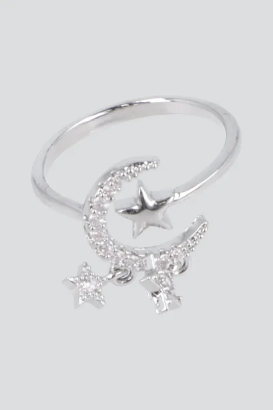 ANILLO LUNA ESTRELLA PQ made by Shasa