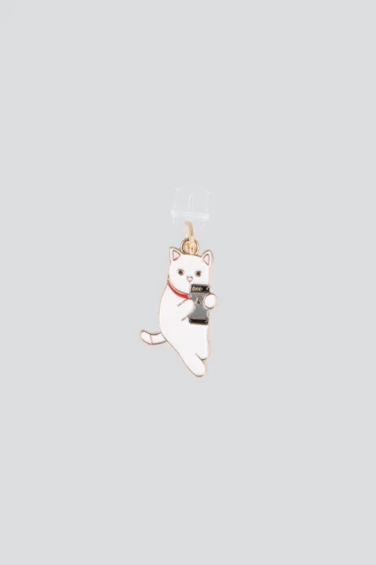 Cel charm gatito selfie tipo c made by Shasa