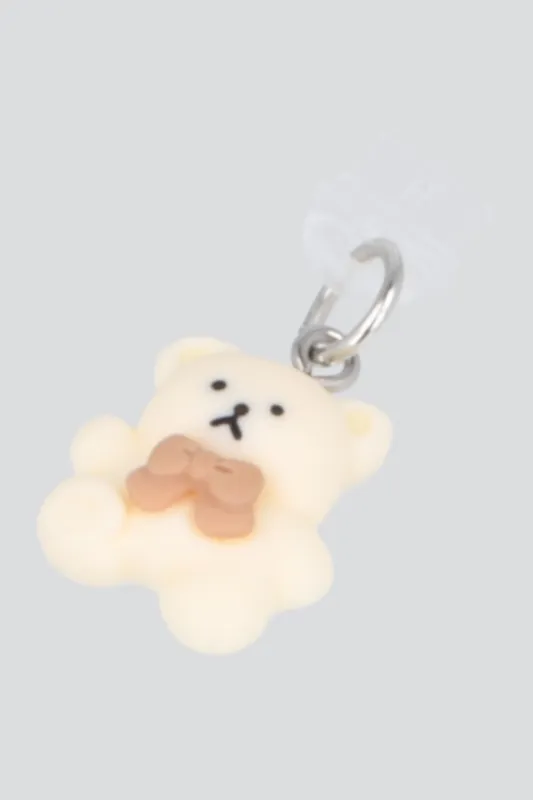 Cel charm oso moño tipo c made by Shasa
