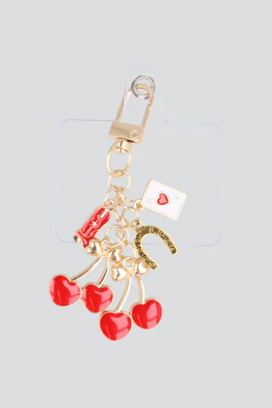 Charm cel cerezas cowboy made by Shasa