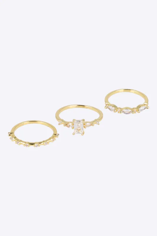 Anillo 3 l brillos pq made by Shasa