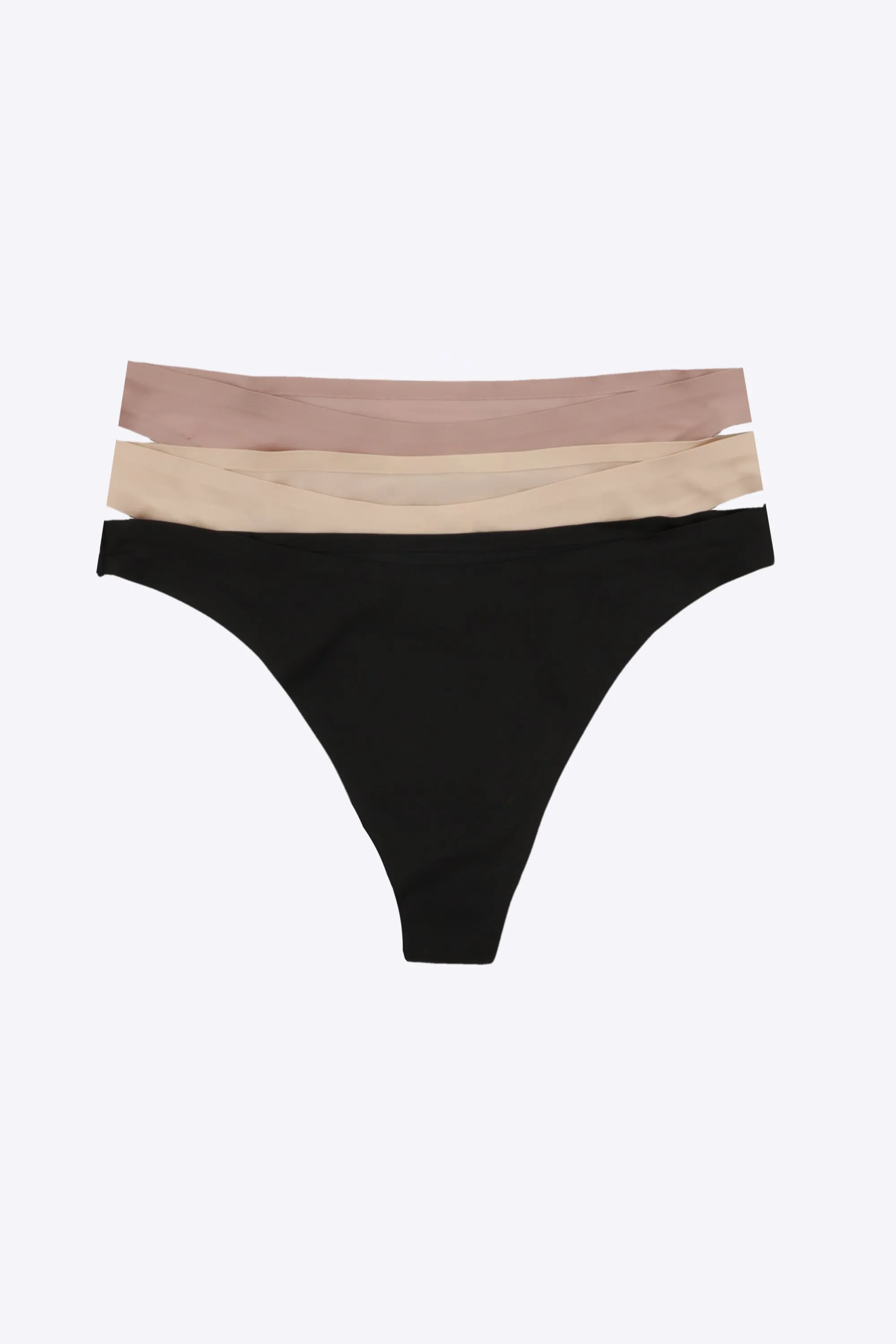 Tripack tanga tela satinada sold by Shasa