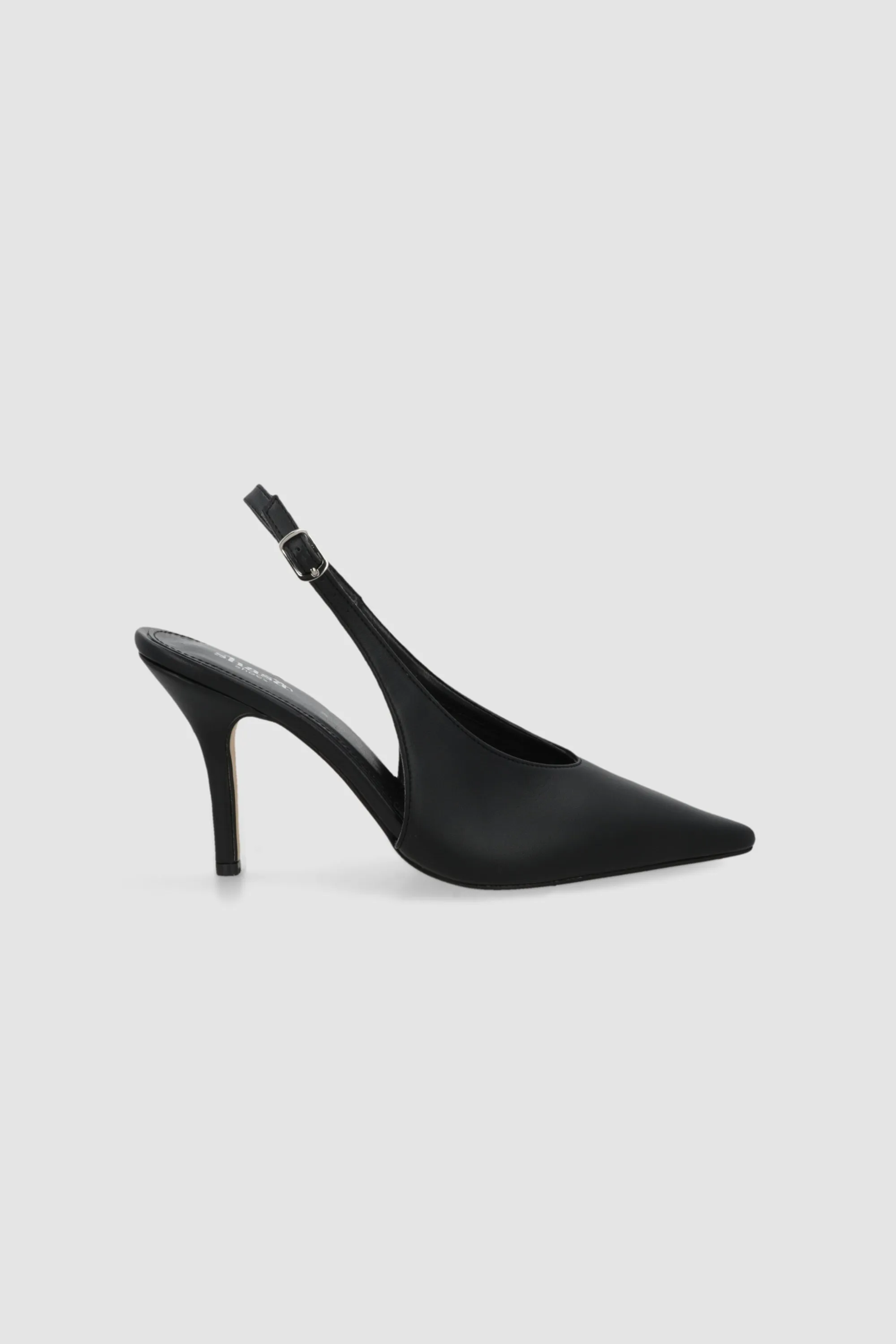 Tacon puntal sling back sold by Shasa