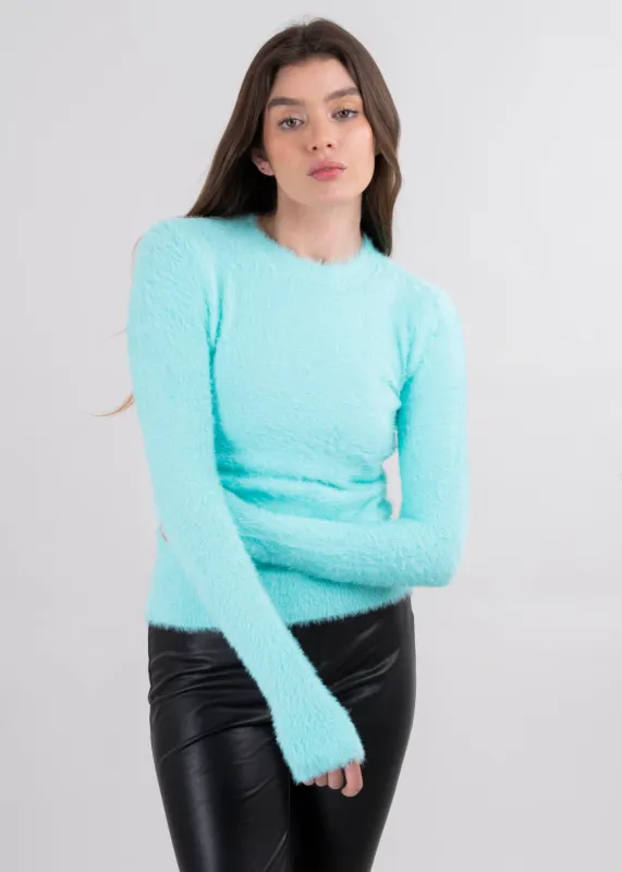 Suéter Cerrado Tejido Fluffy sold by Shasa