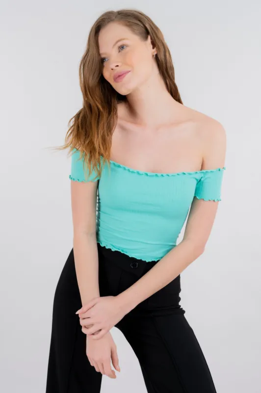 Top bordes ondulados acanalado sold by Shasa