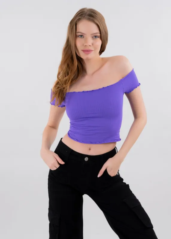 Top bordes ondulados acanalado sold by Shasa