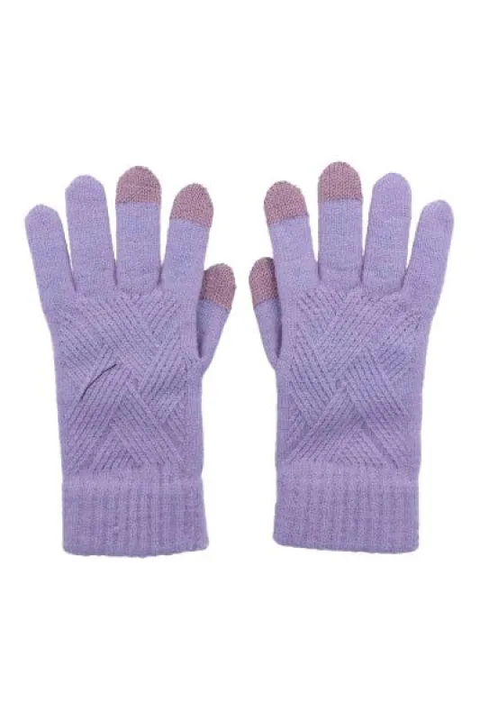 Guantes tejido jaspeado sold by Shasa