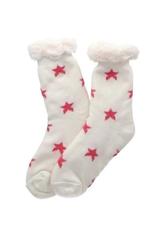 Pantucalcetas diseño estrellas bicolor sold by Shasa