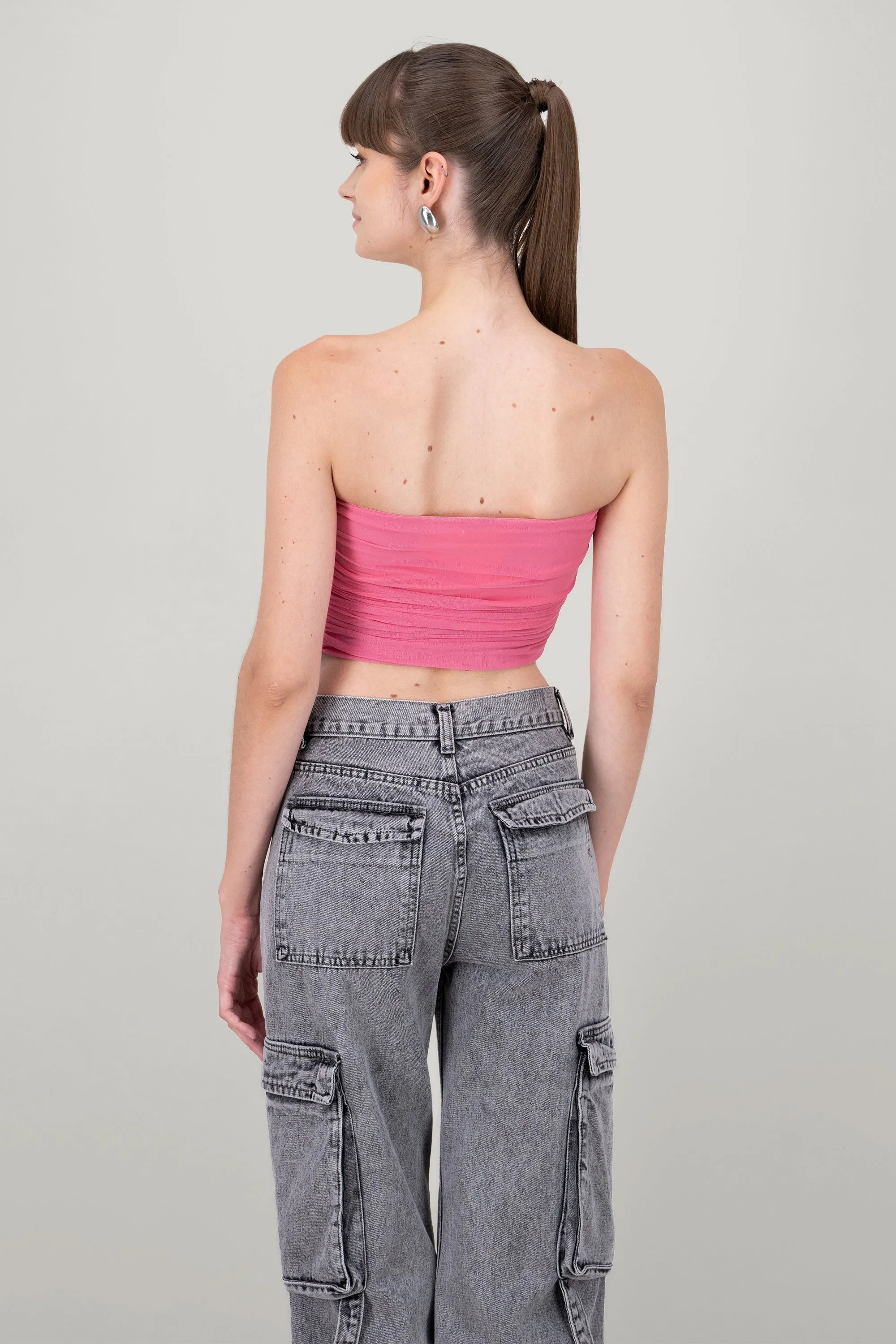 Top Tubo Mesh Fruncido sold by Shasa product image thumbnail 4