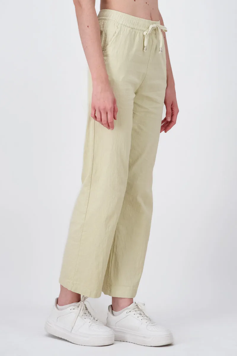 Pantalones de lino anchos sold by Shasa product image thumbnail 3