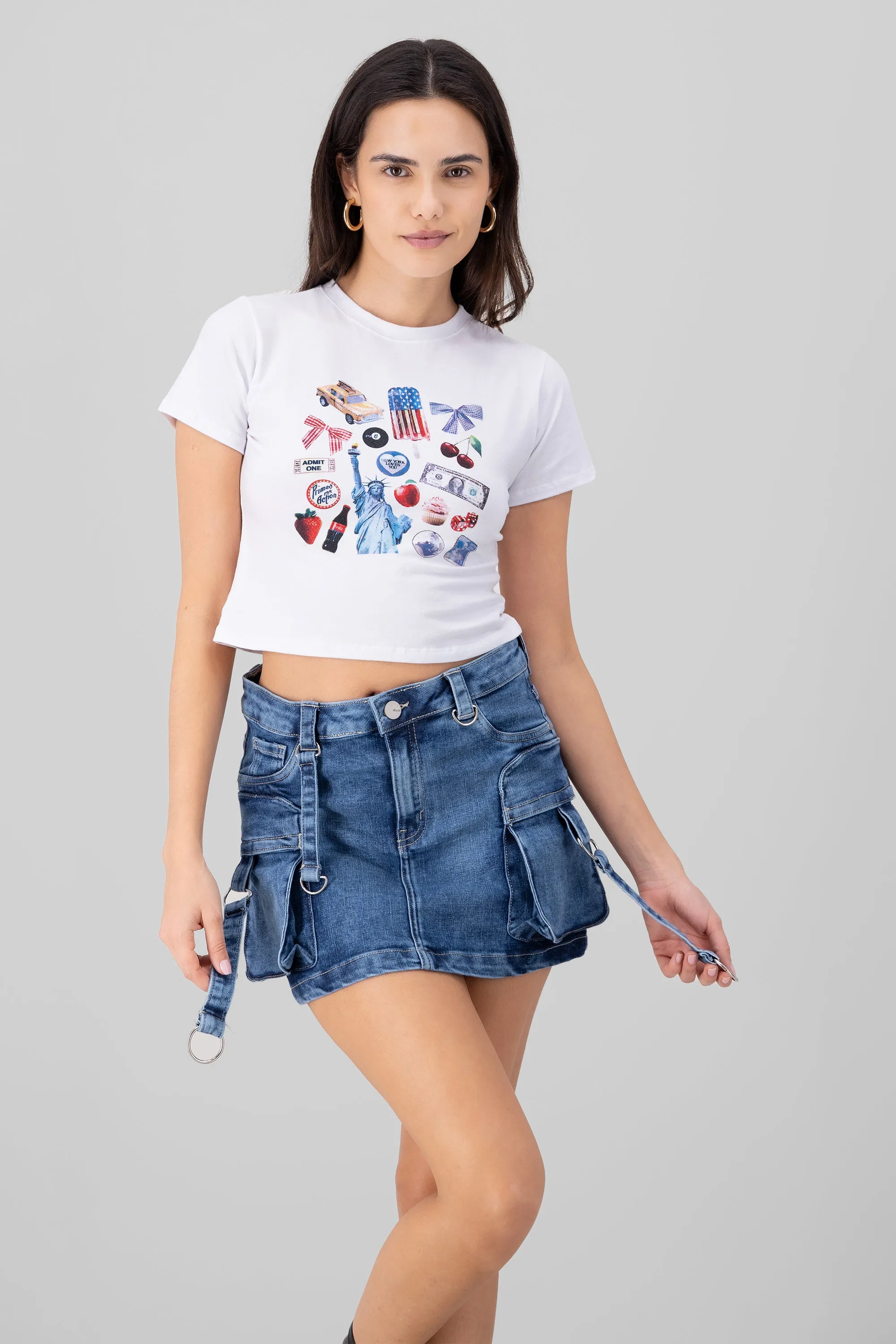 Playera estampado new york city sold by Shasa product image thumbnail 2