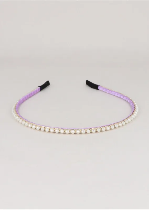 Diadema Delgada Perlas sold by Shasa